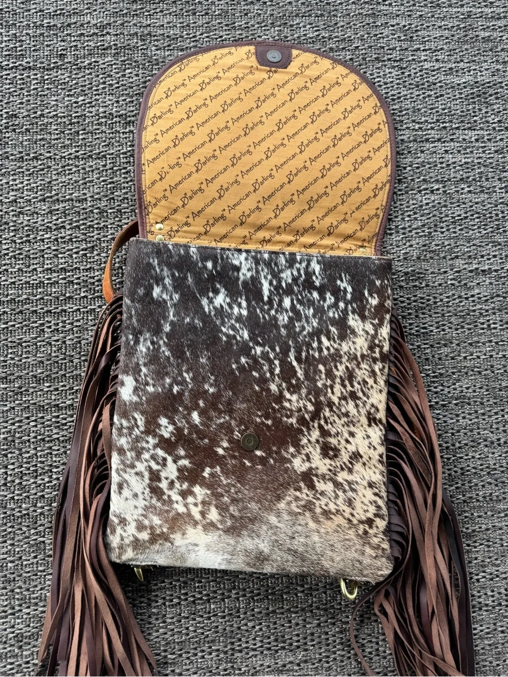 Louis Vuitton Monogram Fringe Crossbody Bag in Brown Used once - see pictures